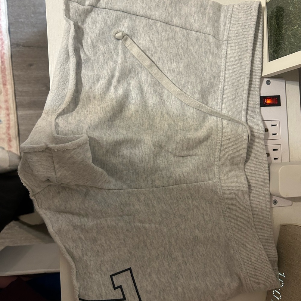 Hollister Light Gray Lounge Shorts